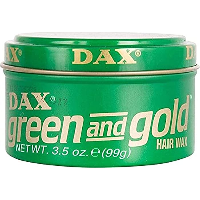 DAX Green and Gold Hair Wax, 3.5oz